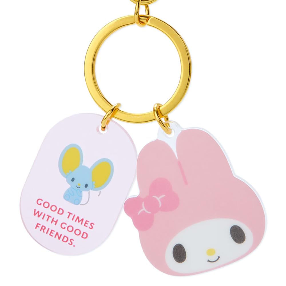 Sanrio My Melody Face Keychain 908142 Japan- Japan Figure Store - #1 Bring To You The Best Japanese Goods