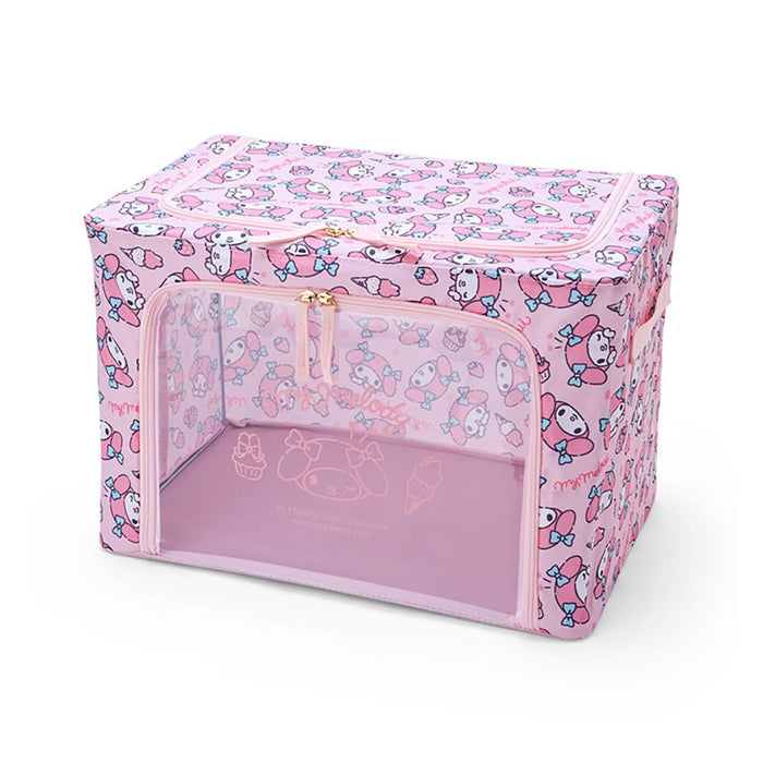 Sanrio My Melody Folding Storage Case W/ Window - Japan 313980- Japan Figure Store - #1 Bring To You The Best Japanese Goods