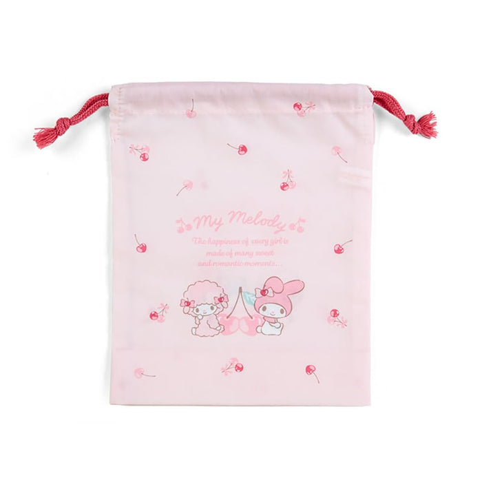 Sanrio My Melody Drawstring Bag Japan S 254436- Japan Figure Store - #1 Bring To You The Best Japanese Goods