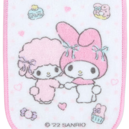 SANRIO Half-Size Mini Hand Towel Set 2 Pcs My Melody- Japan Figure Store - #1 Bring To You The Best Japanese Goods
