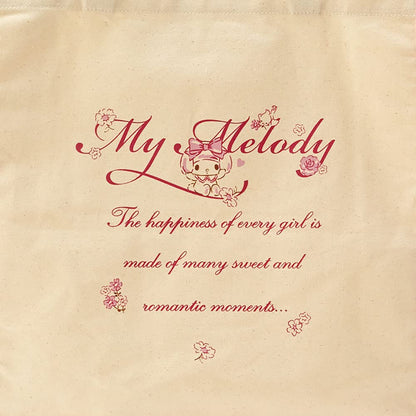 Sanrio 126250 My Melody Piping Tote Bag - Sanrio Tote Bags - Tote Bags From Japan- Japan Figure Store - #1 Bring To You The Best Japanese Goods