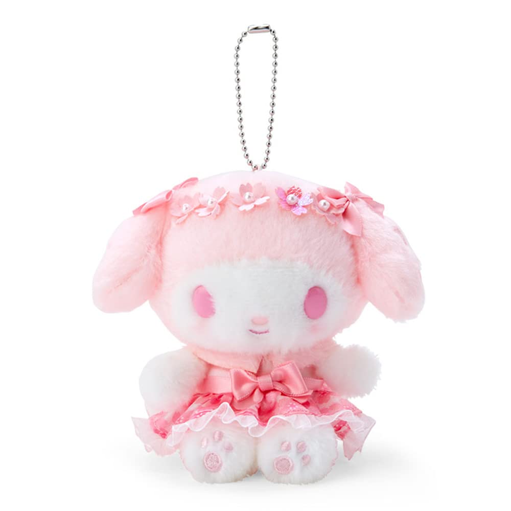 Sanrio My Melody Mascot Holder in Sakura Dress Design - 780651- Japan Figure Store - #1 Bring To You The Best Japanese Goods