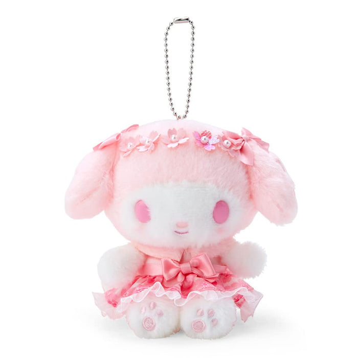 Sanrio My Melody Mascot Holder in Sakura Dress Design - 780651- Japan Figure Store - #1 Bring To You The Best Japanese Goods