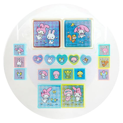 Sanrio My Melody Stamp Set From Japan (L 897884)- Japan Figure Store - #1 Bring To You The Best Japanese Goods