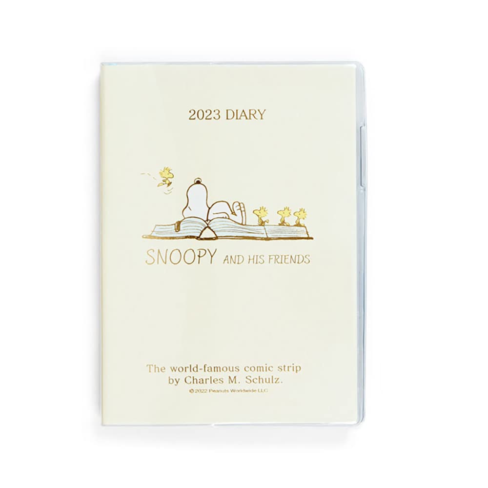 SANRIO B6 Snoopy Diary Schedule Book 2023- Japan Figure Store - #1 Bring To You The Best Japanese Goods