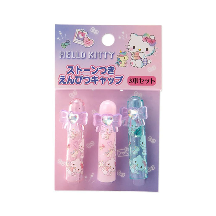 Sanrio Hello Kitty Pencil Cap 1.5x1.4x4.5cm 566004- Japan Figure Store - #1 Bring To You The Best Japanese Goods