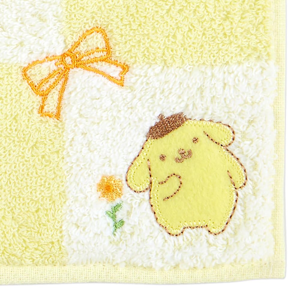 Sanrio Petit Towel Pompompurin 20x20x0.3cm 260371- Japan Figure Store - #1 Bring To You The Best Japanese Goods