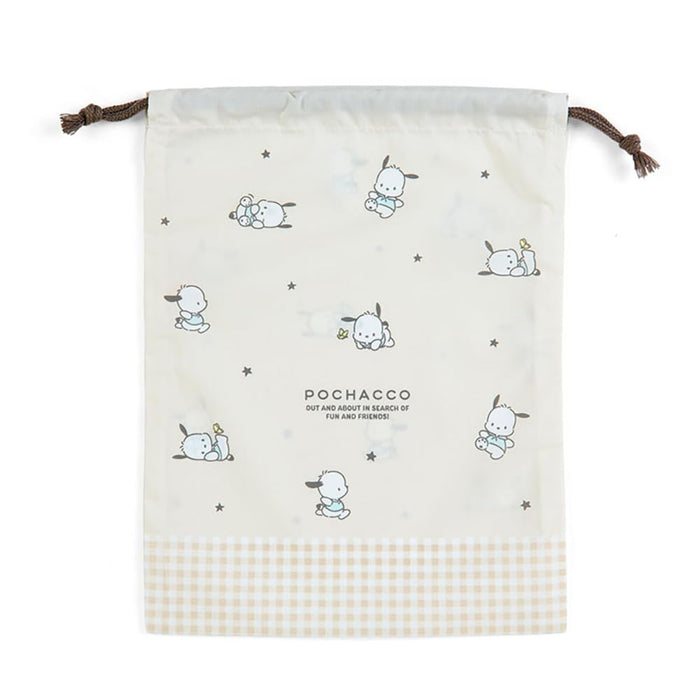 Sanrio Pochacco Drawstring Bag From Japan - M 255271- Japan Figure Store - #1 Bring To You The Best Japanese Goods