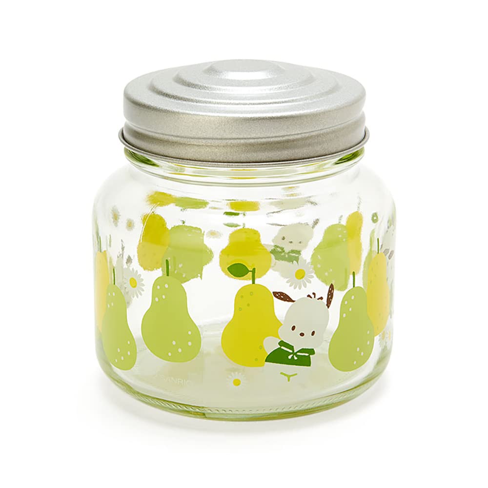 Sanrio Pochacco Glass Canister (Retro Clear Tableware) 109215- Japan Figure Store - #1 Bring To You The Best Japanese Goods