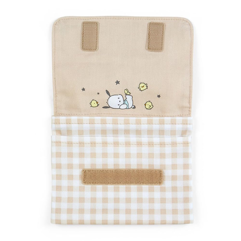 Sanrio Pocket Pouch Pochacco 11x14x3cm 989649- Japan Figure Store - #1 Bring To You The Best Japanese Goods
