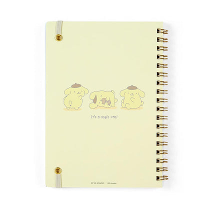 Sanrio Pom Pom Purin B6 Ring Notebook 515370- Japan Figure Store - #1 Bring To You The Best Japanese Goods