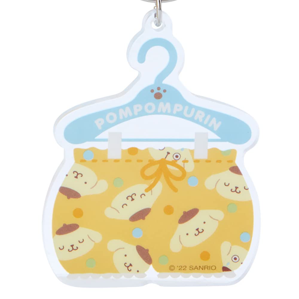 SANRIO Charm Key Chain Pom Pom Purin SANRIO Laundry Day- Japan Figure Store - #1 Bring To You The Best Japanese Goods