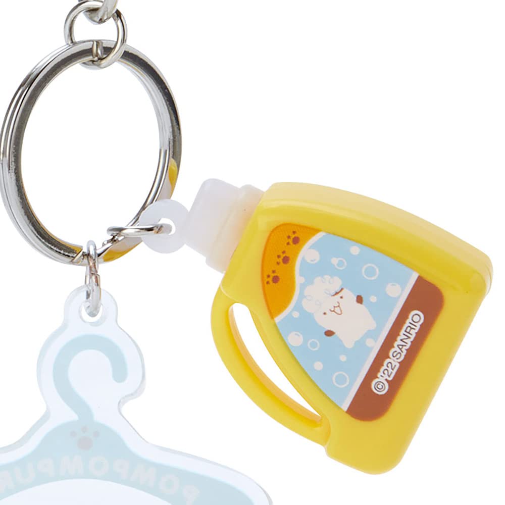 SANRIO Charm Key Chain Pom Pom Purin SANRIO Laundry Day- Japan Figure Store - #1 Bring To You The Best Japanese Goods