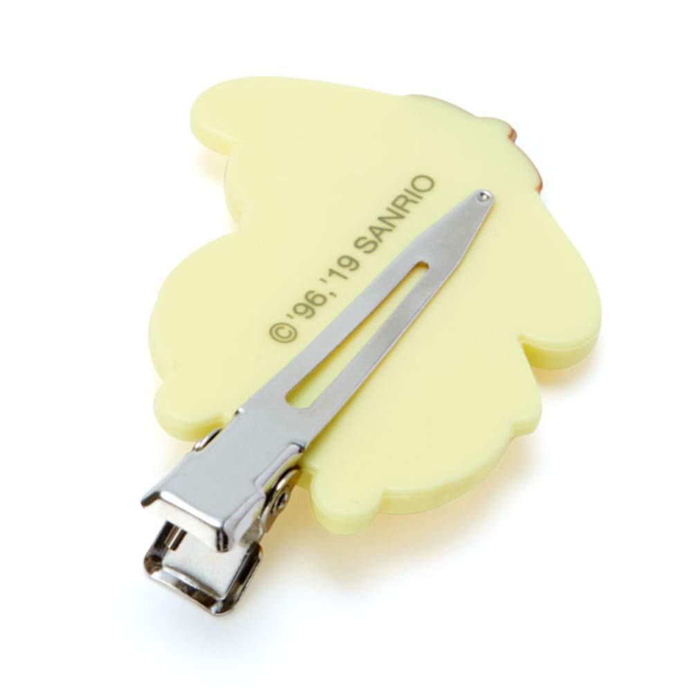 Sanrio Pompompurin Vertical Hair Clip for Bangs- Japan Figure Store - #1 Bring To You The Best Japanese Goods