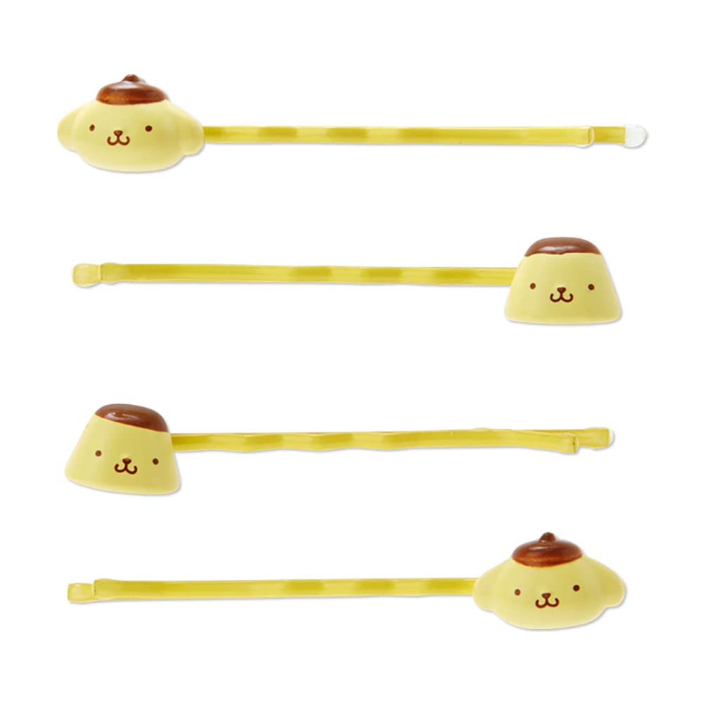SANRIO Hairpin Set With Case Pom Pom Purin- Japan Figure Store - #1 Bring To You The Best Japanese Goods