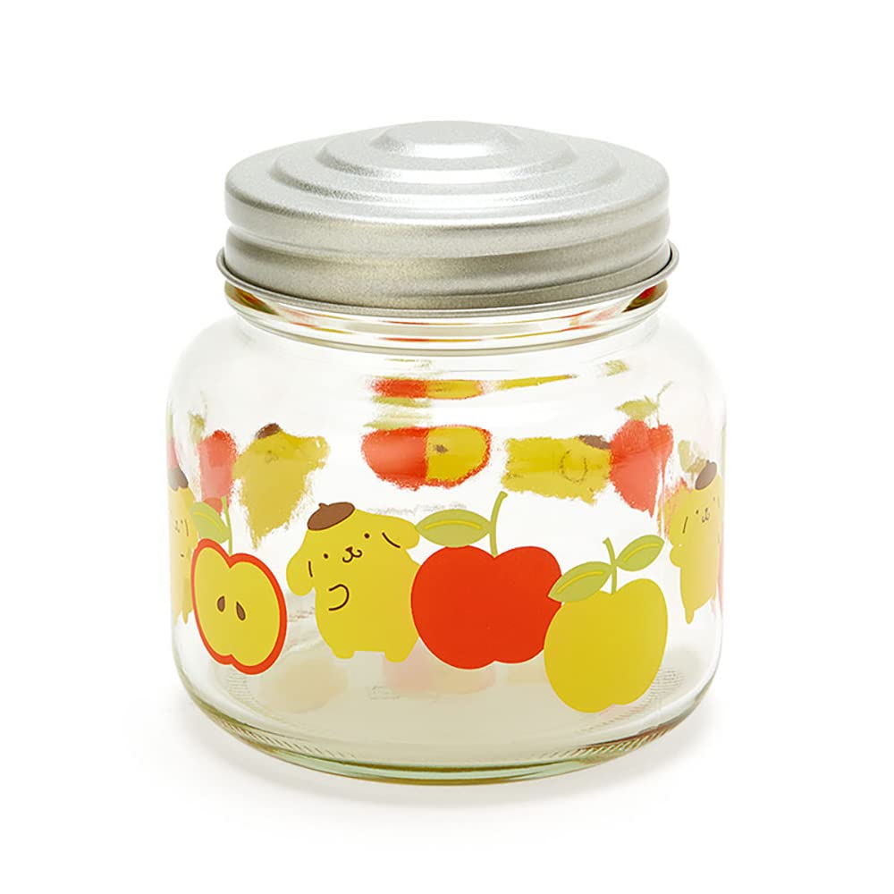 Sanrio Pompompurin Glass Canister (Retro Clear Tableware) 109118- Japan Figure Store - #1 Bring To You The Best Japanese Goods