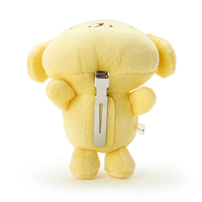 Sanrio Pompompurin Mascot Hair Clip 469025- Japan Figure Store - #1 Bring To You The Best Japanese Goods