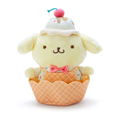 Sanrio Plush Toy Pompompurin / Ice Cream Parlor Japanese Cute Plush Toys Pompompurin Dolls- Japan Figure Store - #1 Bring To You The Best Japanese Goods