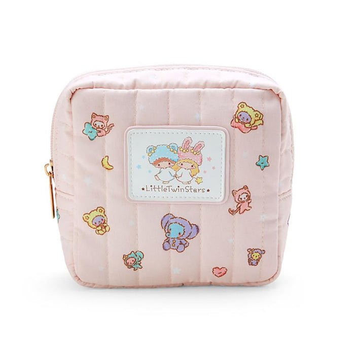 Sanrio Little Twin Stars Kikirara Pouch 12x12.5x5cm #231282- Japan Figure Store - #1 Bring To You The Best Japanese Goods