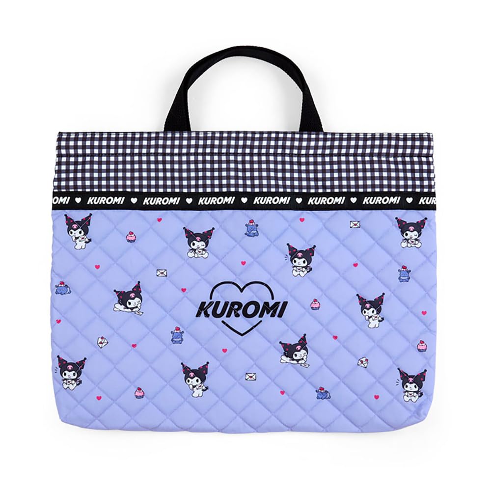 Sanrio Kuromi Quilted Bag 30x42x4cm 207861- Japan Figure Store - #1 Bring To You The Best Japanese Goods