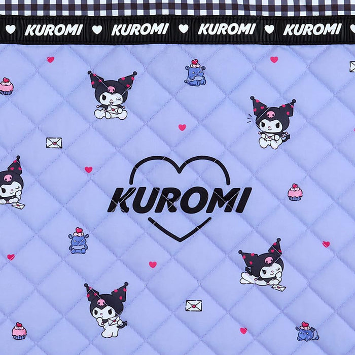 Sanrio Kuromi Quilted Bag 30x42x4cm 207861- Japan Figure Store - #1 Bring To You The Best Japanese Goods