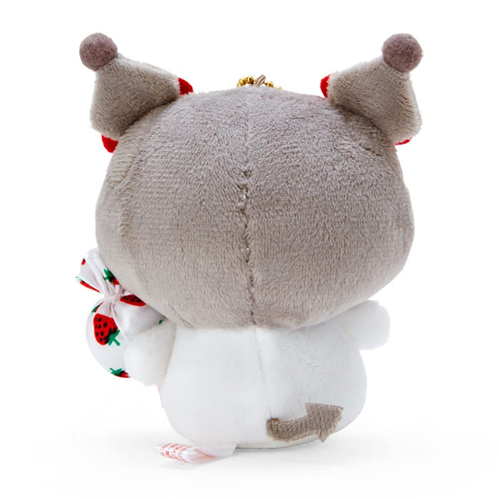 Sanrio Sakuma Strawberry Milk Kuromi Mascot Holder 667676 - Japan- Japan Figure Store - #1 Bring To You The Best Japanese Goods