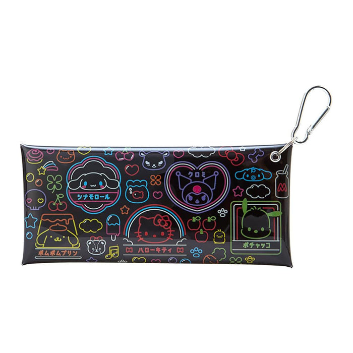 Sanrio Clear Pouch Vivid Neon 563145- Japan Figure Store - #1 Bring To You The Best Japanese Goods