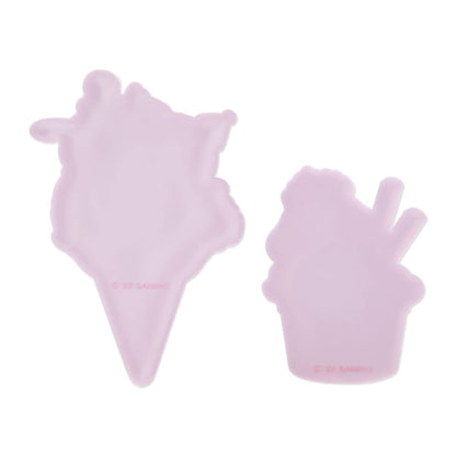 Sanrio Ice Cream Magnet Set Kuromi / Ice Cream Parlor Japanese Cute Magnet Sets- Japan Figure Store - #1 Bring To You The Best Japanese Goods