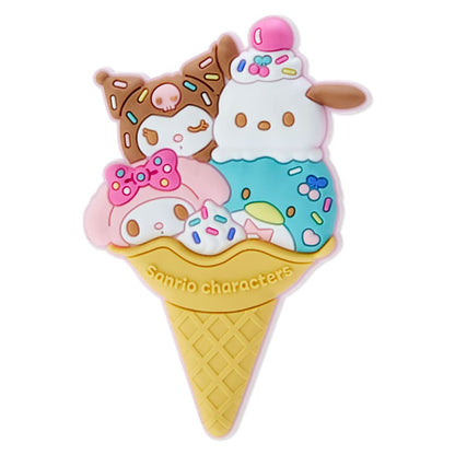Sanrio Ice Cream Magnet Set Kuromi / Ice Cream Parlor Japanese Cute Magnet Sets- Japan Figure Store - #1 Bring To You The Best Japanese Goods