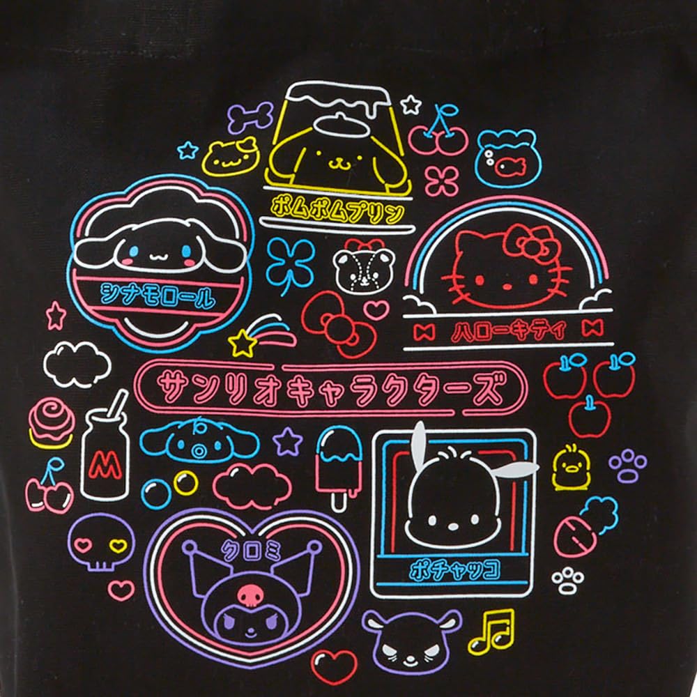 Sanrio Tote Bag Vivid Neon 563218- Japan Figure Store - #1 Bring To You The Best Japanese Goods