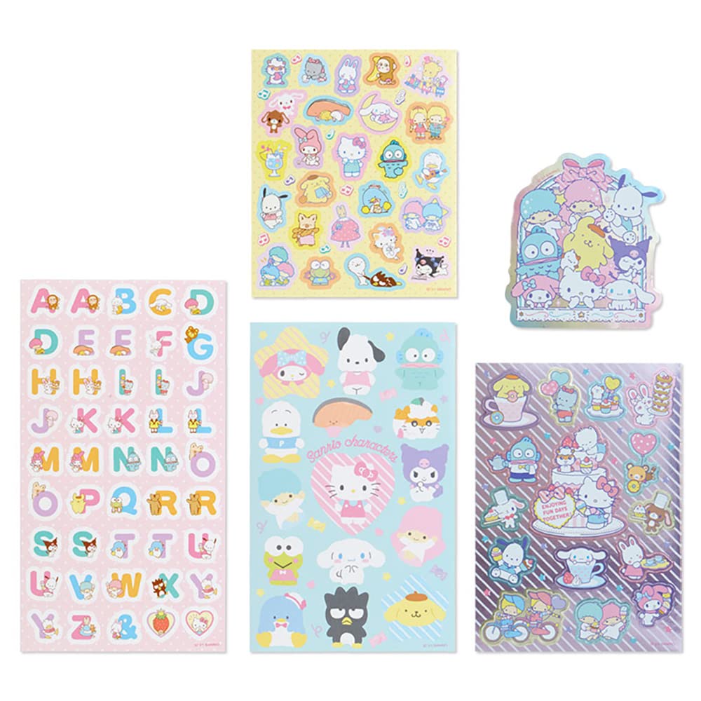 Sanrio Characters Volume Seal Set 078255- Japan Figure Store - #1 Bring To You The Best Japanese Goods