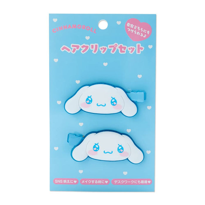 SANRIO Hair Clip Set Cinnamoroll- Japan Figure Store - #1 Bring To You The Best Japanese Goods