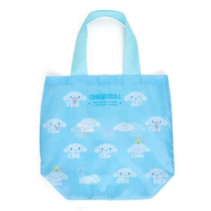 SANRIO Eco Bag With Pouch Cinnamoroll- Japan Figure Store - #1 Bring To You The Best Japanese Goods