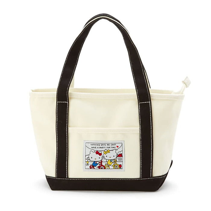 SANRIO Canvas Tote Bag Hello Kitty Size: S- Japan Figure Store - #1 Bring To You The Best Japanese Goods