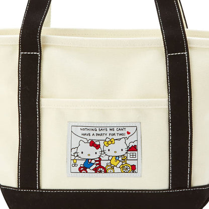 SANRIO Canvas Tote Bag Hello Kitty Size: S- Japan Figure Store - #1 Bring To You The Best Japanese Goods