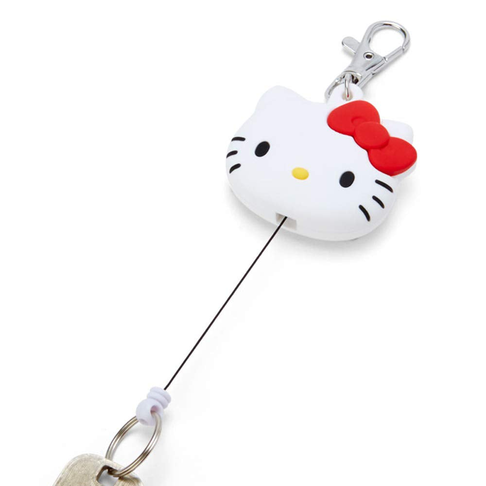 Sanrio (Sanrio) Hello Kitty Face Type Reel Key Chain 189383- Japan Figure Store - #1 Bring To You The Best Japanese Goods