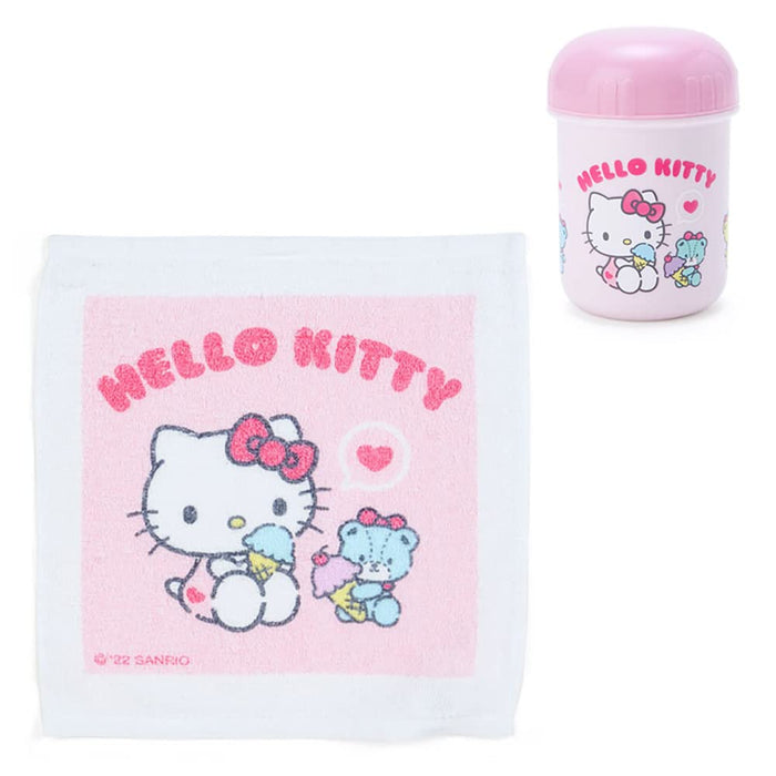 SANRIO Hand Towel With Case Hello Kitty- Japan Figure Store - #1 Bring To You The Best Japanese Goods