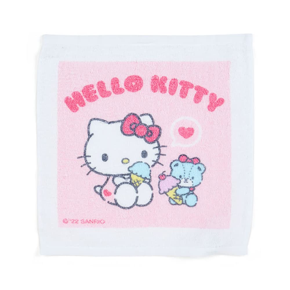 SANRIO Hand Towel With Case Hello Kitty- Japan Figure Store - #1 Bring To You The Best Japanese Goods