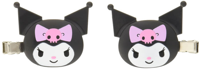 SANRIO Hair Clip Set 2 Pcs Kuromi- Japan Figure Store - #1 Bring To You The Best Japanese Goods