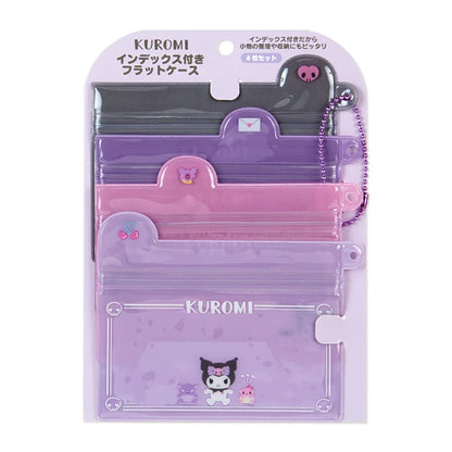 SANRIO Index Flat Case Set Kuromi- Japan Figure Store - #1 Bring To You The Best Japanese Goods