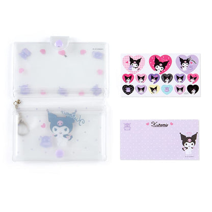 SANRIO Memo Pad & Sticker With Case Kuromi- Japan Figure Store - #1 Bring To You The Best Japanese Goods