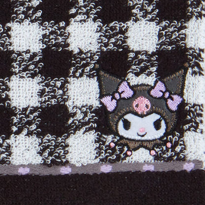 SANRIO Petit Towel Kuromi Gingham- Japan Figure Store - #1 Bring To You The Best Japanese Goods
