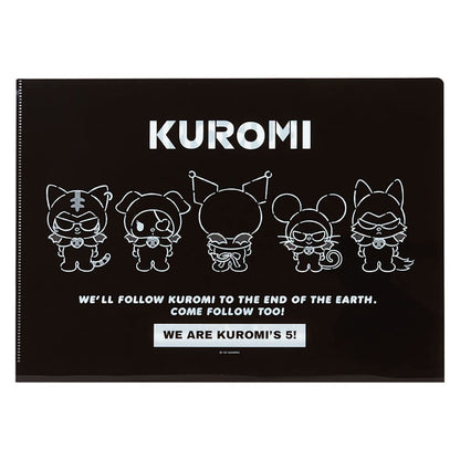 Sanrio Kuromi Punched File Set (We Are Chromies 5) Japanese Cute Punched File Set- Japan Figure Store - #1 Bring To You The Best Japanese Goods