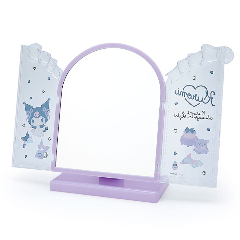SANRIO Stand Mirror Relief Kuromi- Japan Figure Store - #1 Bring To You The Best Japanese Goods