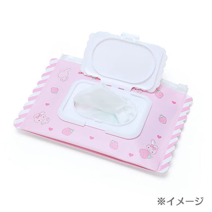 Sanrio Kuromi Wet Wipe Pouch (Purple Heart Version) - Japanese Toy And Stationery- Japan Figure Store - #1 Bring To You The Best Japanese Goods