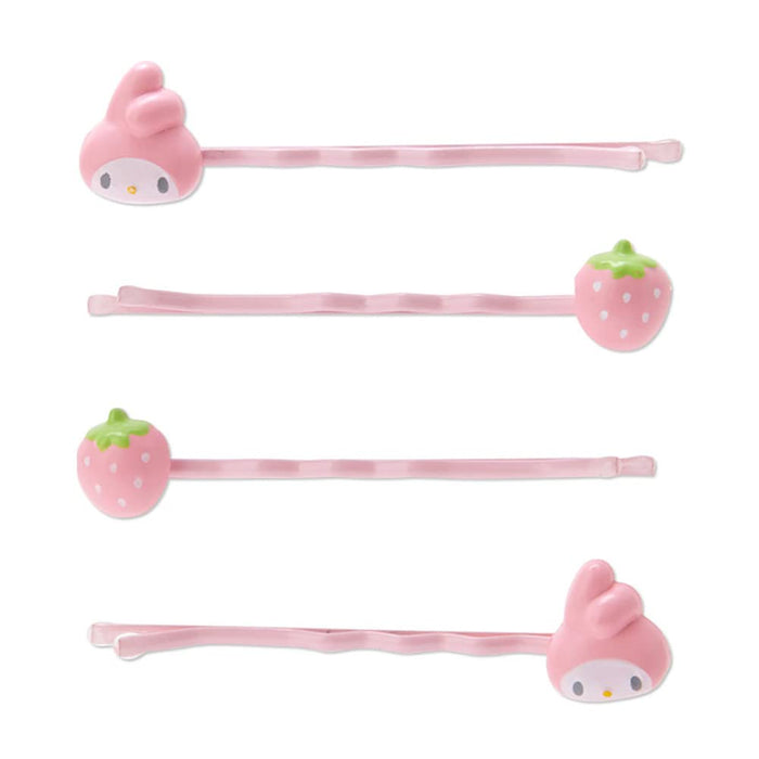 SANRIO Hairpin Set With Case My Melody- Japan Figure Store - #1 Bring To You The Best Japanese Goods