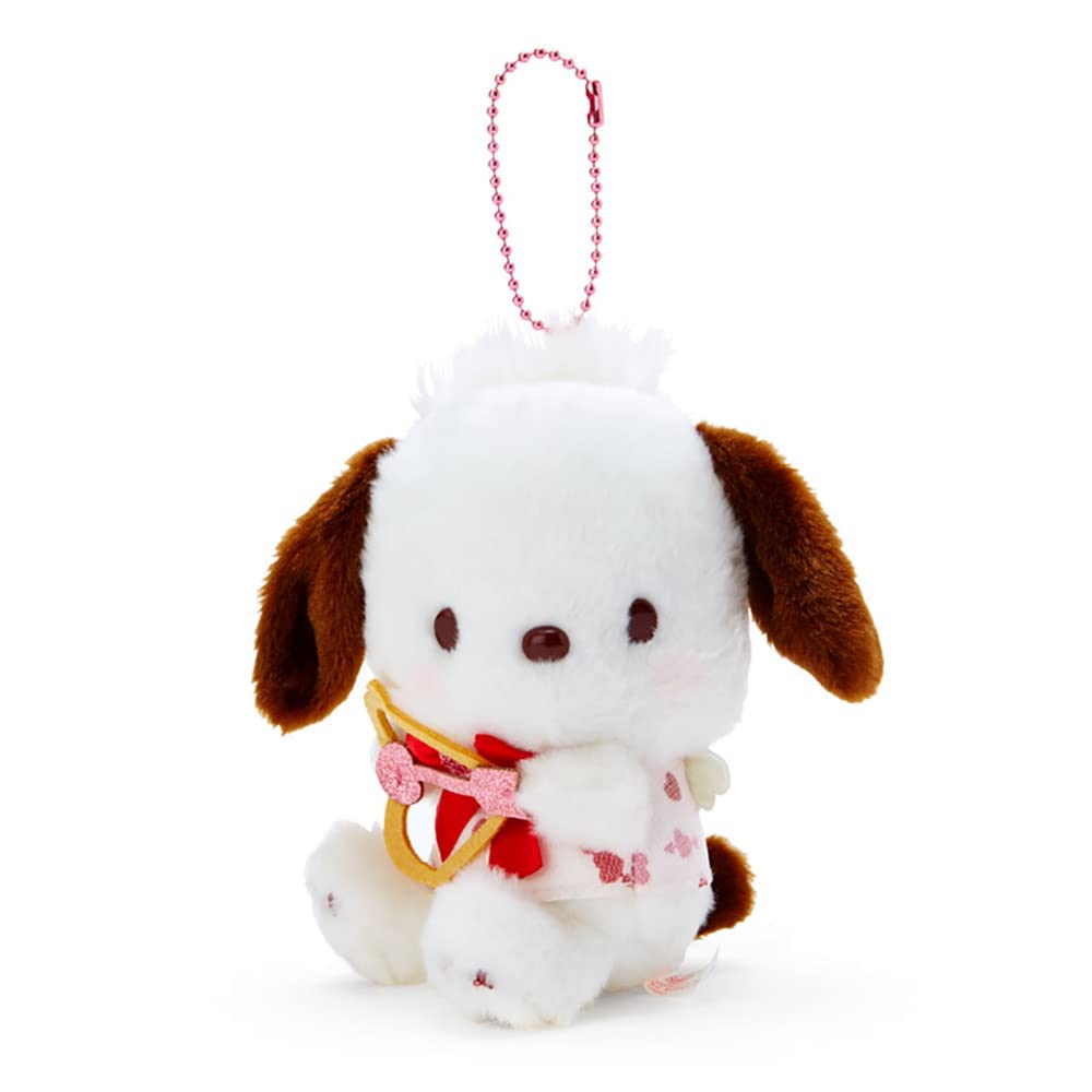 SANRIO Mascot Keychain Pochacco Cupid- Japan Figure Store - #1 Bring To You The Best Japanese Goods