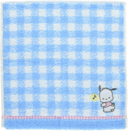 SANRIO Petit Towel Pochacco Gingham- Japan Figure Store - #1 Bring To You The Best Japanese Goods