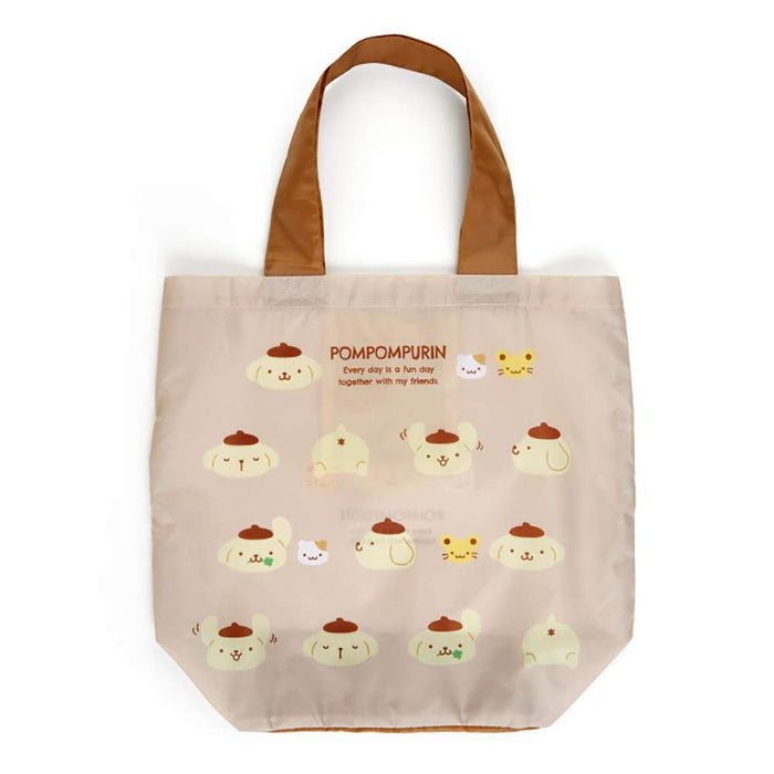 SANRIO Eco Bag With Pouch Pom Pom Purin- Japan Figure Store - #1 Bring To You The Best Japanese Goods