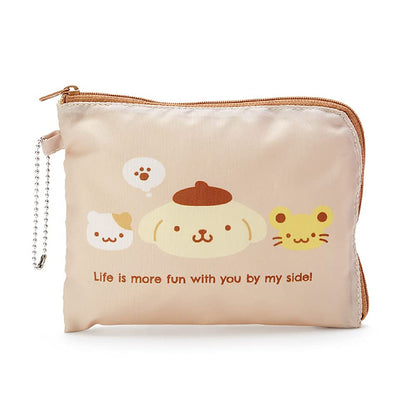 SANRIO Eco Bag With Pouch Pom Pom Purin- Japan Figure Store - #1 Bring To You The Best Japanese Goods